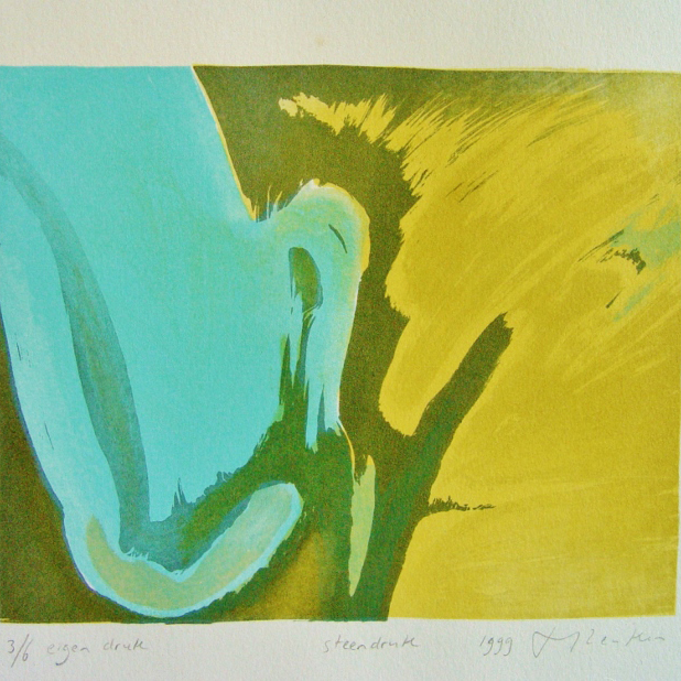 steendruk - geen titel 18 x 22 cm
